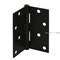 Prime-Line Door Hinge Residential Smooth Pivot, 4 in. x 4 in. with Square Corners, Matte Black 3 Pack U 1150383 - alternate 1